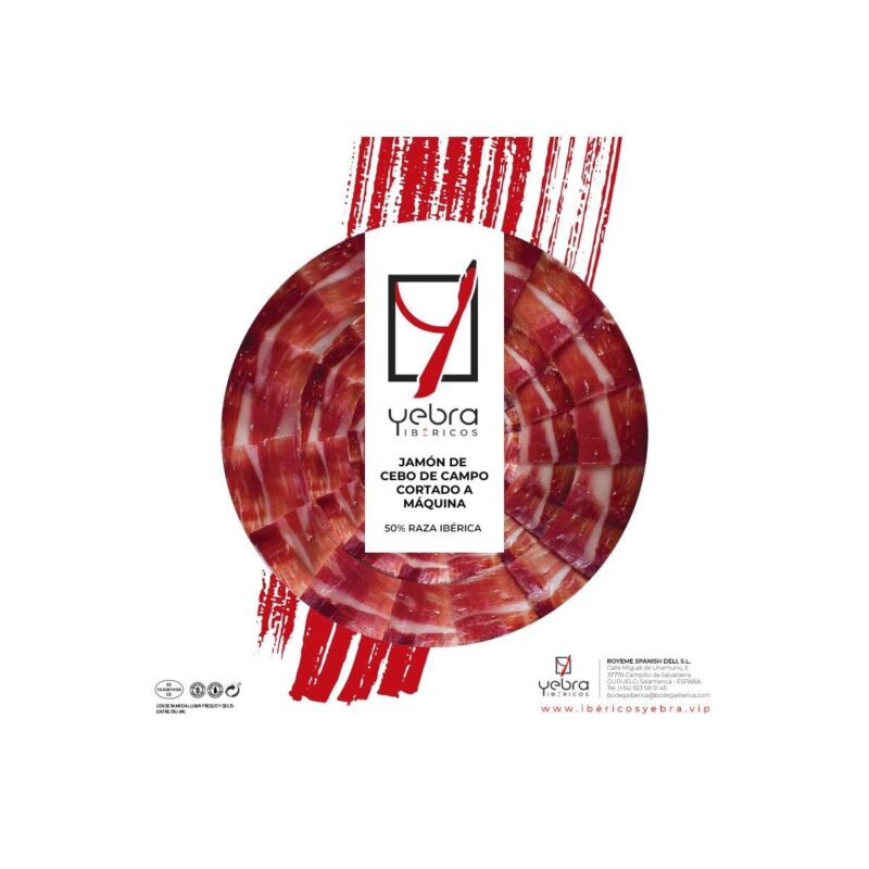 JAMÓN IBERICO 50% CEBO DE CAMPO LONCHEADO | 10 SOBRES
